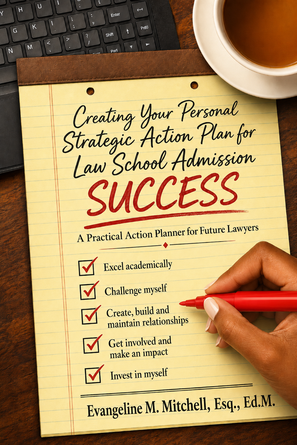 Creating Your Personal Strategic Action Plan for Law School Admission Success — book cover